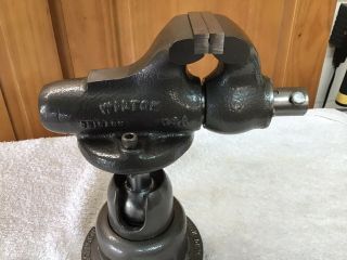 Vintage Wilton Baby Bullet Vise With Swivel Stand 2