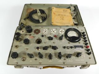TV - 7A/U Vintage Military Tube Tester (, needs calibration) 2