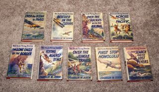 20 Vintage Ted Scott Flying Stories - W/dj 