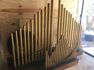 Vintage Conn Organ Speaker Pipe Set Of 3