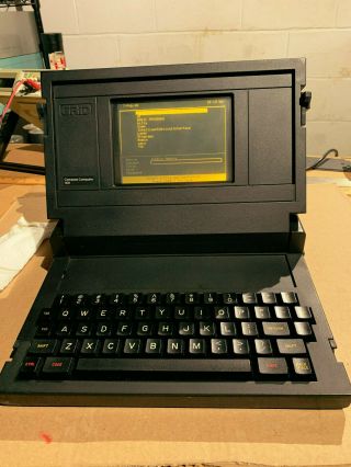 Grid Compass Computer With Floppy Disk Drive,  Vintage