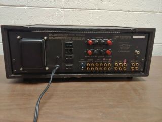 Vintage Luxman L - 580 Integrated Amplifier - MC/MM Phone Stage 120V Made in Japan 2