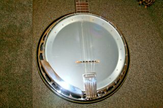Vintage Alvarez 5 string Banjo,  Early No Serial Number Model, . 2