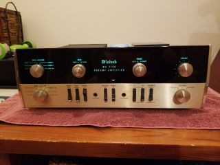 Vintage Mcintosh Ma5100 Solid State Integrated Amplifier