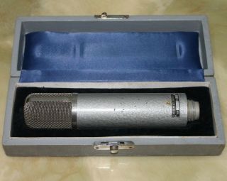 Neumann Vintage Microphone Um57 Gefell Made In Germany