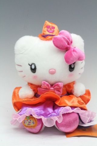 Hello Kitty Usj 2016 Exclusive Doll Halloween Witch Plush Japan Limited Rar