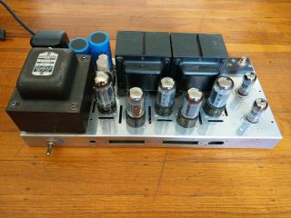 H.  H.  Scott 208 Tube Stereo Power Amplifier 7591 Output,  Vintage Tubes