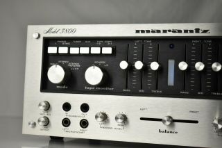 Vintage Marantz 3800 Control Stereo Console Preamplifier 2