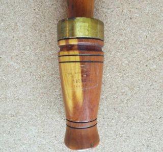Vintage Billy Starks Banded Early Label Rebel Duck Call 3