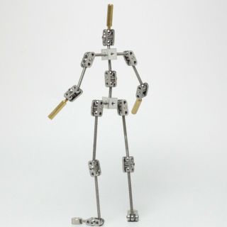SMA - 20 20CM DIY kit of Stop Motion Animation Character metal Puppet Armature 3