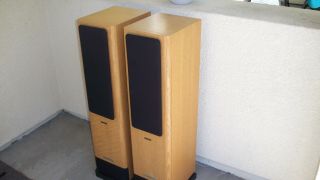 Sony Ss - Tl5 Vintage 4 - Way Transmission Line Tower Speakers