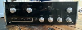 Vintage Mcintosh C26 Solid - State Stereo Preamplifier