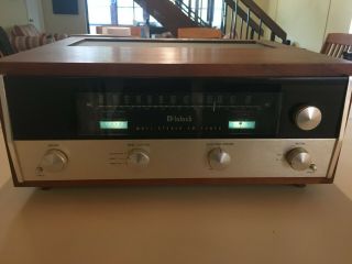 McIntosh MR 71 vintage tuner in walnut case - mate to MA 230 integrated amp 2