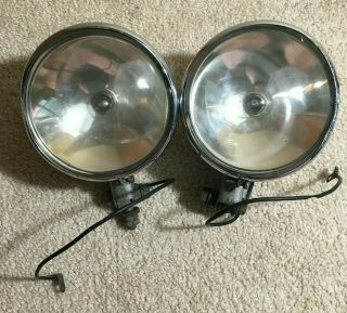 Vintage Guide S - H2 Harley Davidson Spotlights Lamps - Knucklehead Panhead