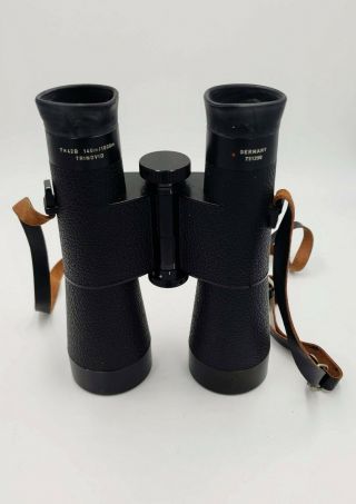 Vintage Leitz Leica Wetzlar Trinovid Binoculars 7x42B w/ case & strap 2
