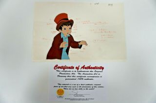Little Nemo Animation Cell And Drawing With Aia And