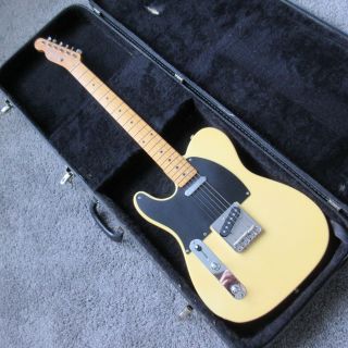2007 - 08 Fender Telecaster Mij Japan Blonde Guitar Left Lh Lefty W/ Vtg Hardcase