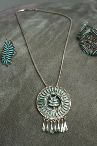 Vintage 20th Century Native American Zuni Jewelry