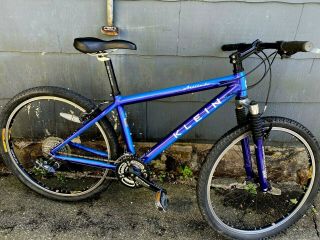 2001 Klein Attitude Blue Fade Vintage Mountain Bike Rolf Wheels Small
