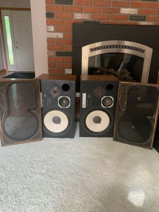 Jbl L100 Century Vintage Speakers Owner All Parts Sounds Good