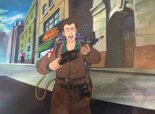 The Real Ghostbusters Production Animation Cel Peter Venkman - - Your Choice