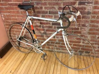 Raleigh Professional Vintage Road Bike Campagnolo Nuovo Record 58 Cm Reynolds