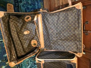 Louis Vuitton Vintage Large Garment Bag Monogram Canvas Soft Sided Luggage 2