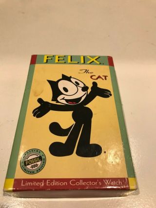 Felix The Cat Watch By Fossil.  Limited Edition,  Vintage,