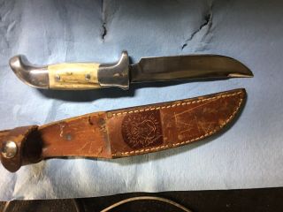 Vintage R H Ruana Grizzly Riders Knife