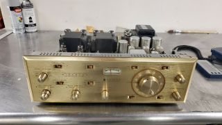 Vintage 340 Hh Scott Stereo Tube Amp Receiver