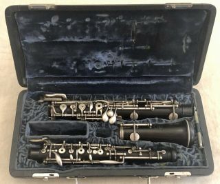 Vintage Sml Marigaux Paris France Wood Oboe,  Nr
