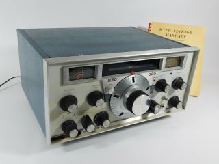 National Hro - 500 Vintage Ham Radio Receiver (almost,  But Needs Some Help)