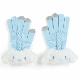 Cinnamoroll Cable Knit Ladies Gloves Touch Panel Compatible Sanrio Gift 2020