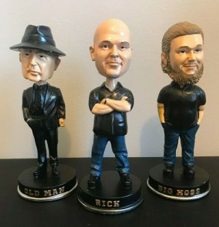 Pawn Stars Set Of 3 Bobble - Heads Old Man,  Rick & Big Hoss - Bought In Vegas