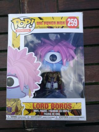 Lord Boros Funko Pop Vinyl Figure Toy One Punch Man S1 Collectible Pop 259