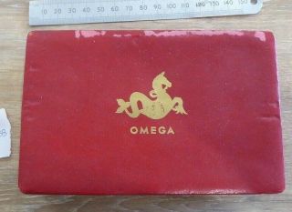 Quality Vintage Omega Gents Wristwatch Box // With Certificate Of High Precision