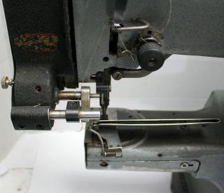 SINGER 107G253 Cylinder Bed Zig Zag Ruffler Industrial Sewing Machine Head Only 2