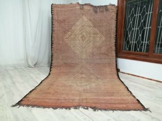 Handmade Vintage Moroccan Rug,  5 