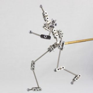 SMA - 18 18CM DIY Armature kit for Stop Motion Animation Character metal Puppet 2