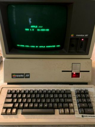 Vintage Apple Iii Computer (, Apple Iii Monitor And Imagewriter Ii)