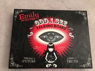 Talking Board Emily The Strange Odd I See With Comic Book And Planchette,  Boxed