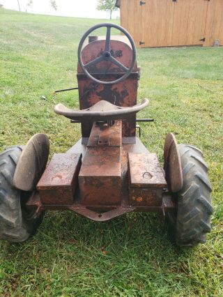Vintage Bantam Riding Tractor.  Does Not Run.  Engine Turns Over.