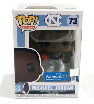 Michael Jordan Unc Walmart Exclusive Funko Pop 73 2020 In Hand & Fast