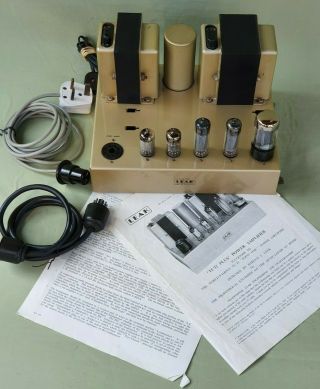 Stunning Vintage 1958 Leak TL/12 Plus Mono Valve Tube Power Amplifier 2