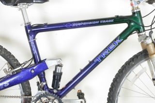 Vintage Trek 9500 Full Suspension Carbon Fiber Shimano XT Mountain Bike Bicycle 2