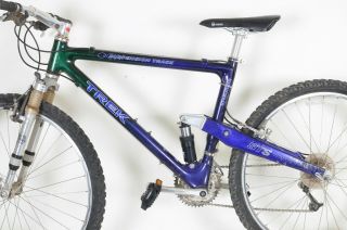 Vintage Trek 9500 Full Suspension Carbon Fiber Shimano XT Mountain Bike Bicycle 3
