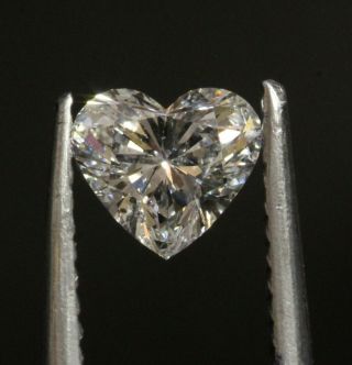 Gia Certified.  56ct Si2 F Loose Brilliant Heart Shape Diamond Vintage Natural