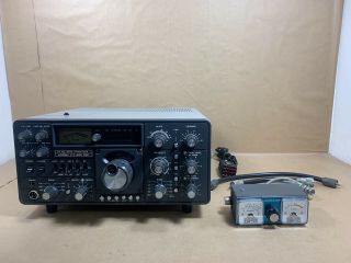 Vintage Yaesu Ft - 901dm Hf All Mode Amateur Radio Transceiver & Midland 23 - 136