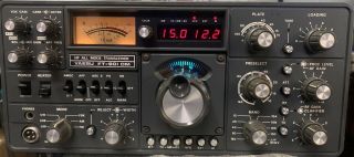Vintage Yaesu FT - 901DM HF All Mode Amateur Radio Transceiver & Midland 23 - 136 2