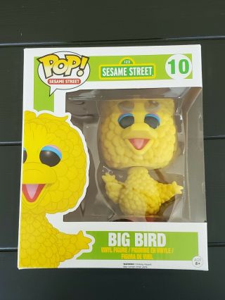 Funko Pop Sesame Street Big Bird 6 Vaulted Retired